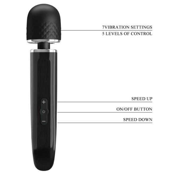 CHARMING MASSAGER BLACK3 CHARMING MASSAGER BLACK