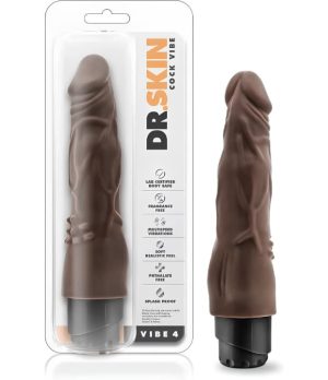 DR SKIN COCK VIBE 04 CHOCOLATE 3 DR SKIN COCK VIBE 04 CHOCOLATE