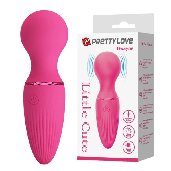 Masajeador con vibracion recargable Dwayne color rosa Masajeador con vibracion recargable Dwayne color rosa