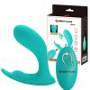 Vibrador con control y pulsaciones Idabelle color celeste Vibrador con control y pulsaciones Idabelle color celeste