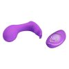 Vibrador con control y pulsaciones Idabelle color morado
