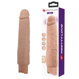 Vibrador realista recargable Soren color piel