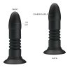 Anal plug vibrador y empuje con control