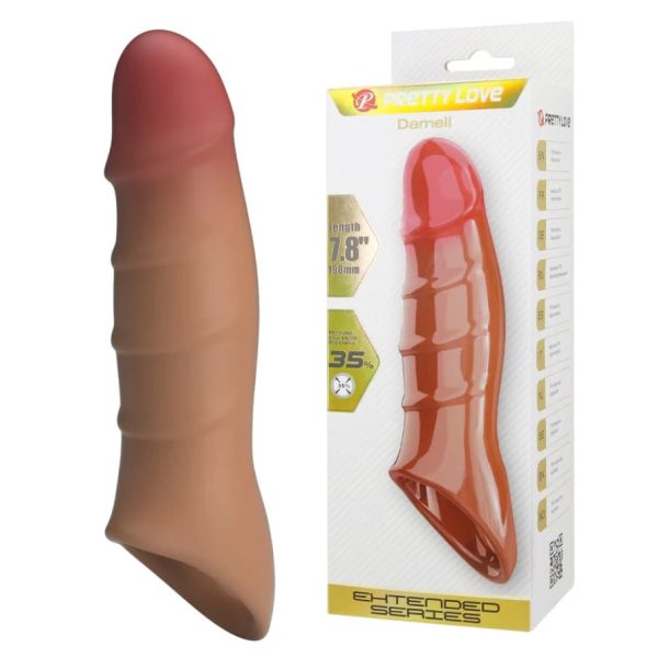 Funda con sujetador Darnell color marrón