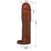 Funda con sujetador Gerd marrón