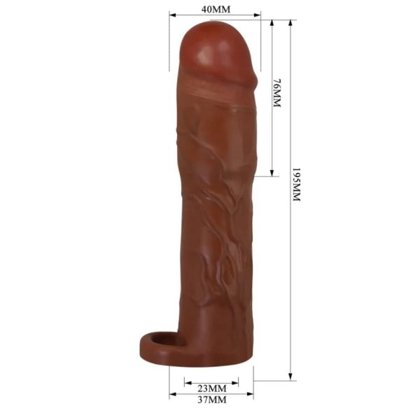 Funda con sujetador Gerd marrón