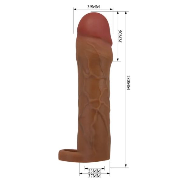Funda con sujetador Hani marrón