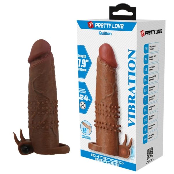 Funda vibradora con sujetador Quillon