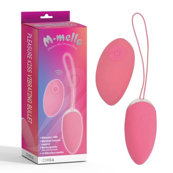 Pleasure Kiss Vibrating Bullet-Pink Pleasure Kiss Vibrating Bullet-Pink