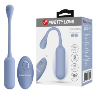 Vibrador huevo con control Lechies celeste