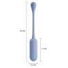 Vibrador huevo con control Lechies celeste