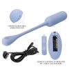 Vibrador huevo con control Lechies celeste