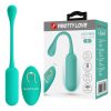 Vibrador huevo con control Lechies verde