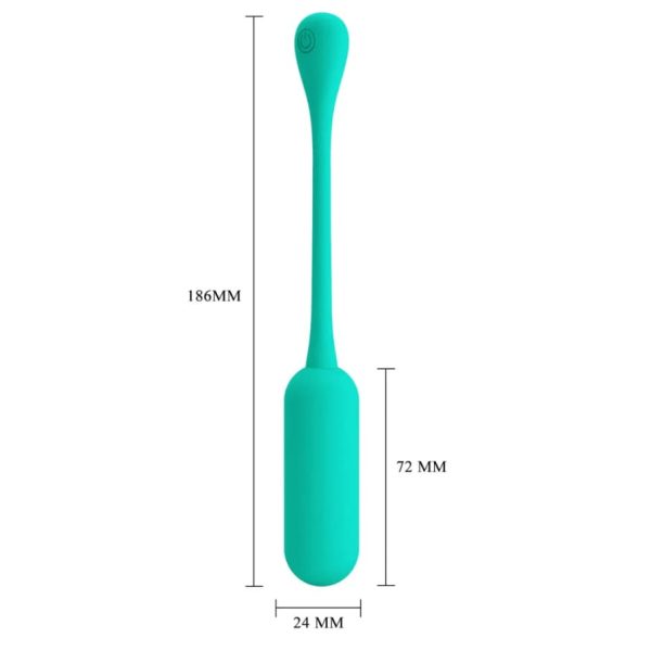 Vibrador huevo con control Lechies verde
