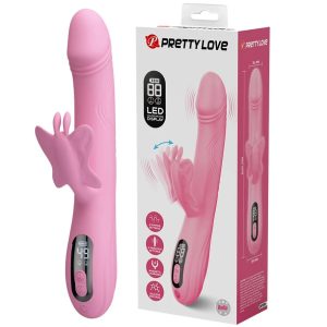 Vibrador rabbit con funcion de aleteo Abella