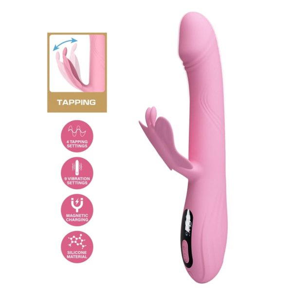 Vibrador rabbit con funcion masaje cosquillas Yalanda2 (1) Vibrador rabbit con funcion masaje cosquillas Yalanda