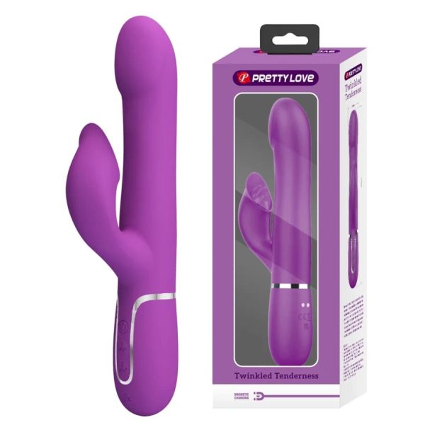 Vibrador rabbit con rotación Falin